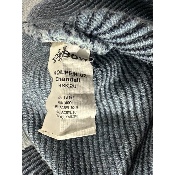 Oxbow Wool blend Knit ski Chandail Sweater Rare Vintage 1985 - Picture 3 of 7